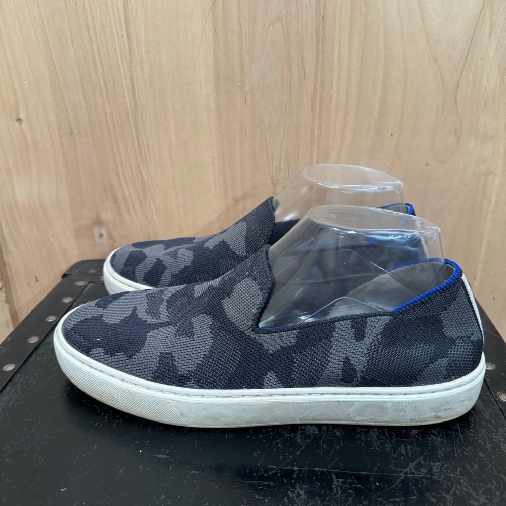 Rothy’s The Orginal Slip On Sneaker Size 8.5 Navy Camo - Picture 11 of 15